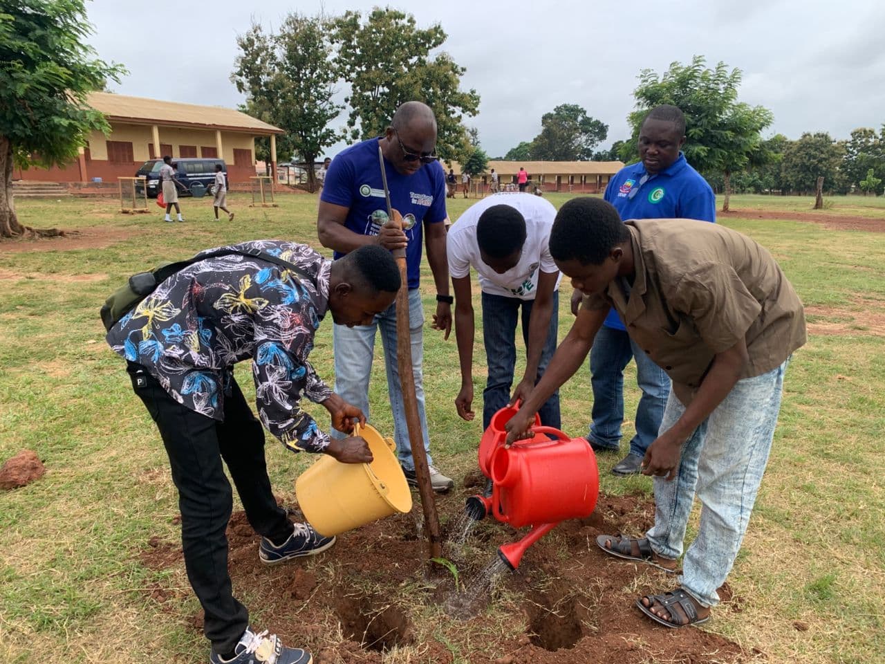 EcoAfrica founding team in Ghana